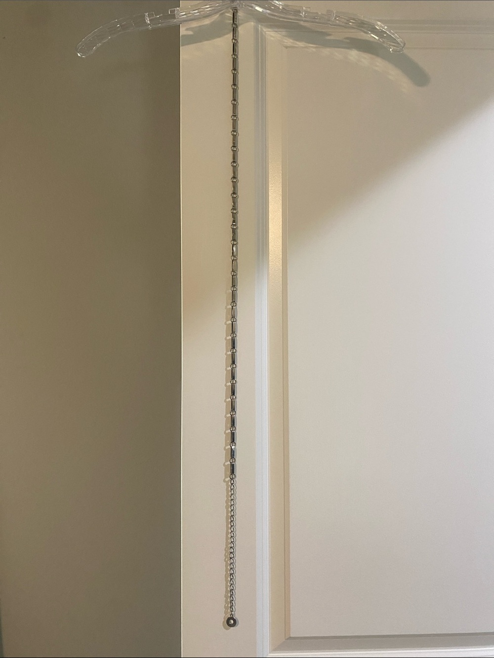Source Unknown Silver Chain Waist Belt